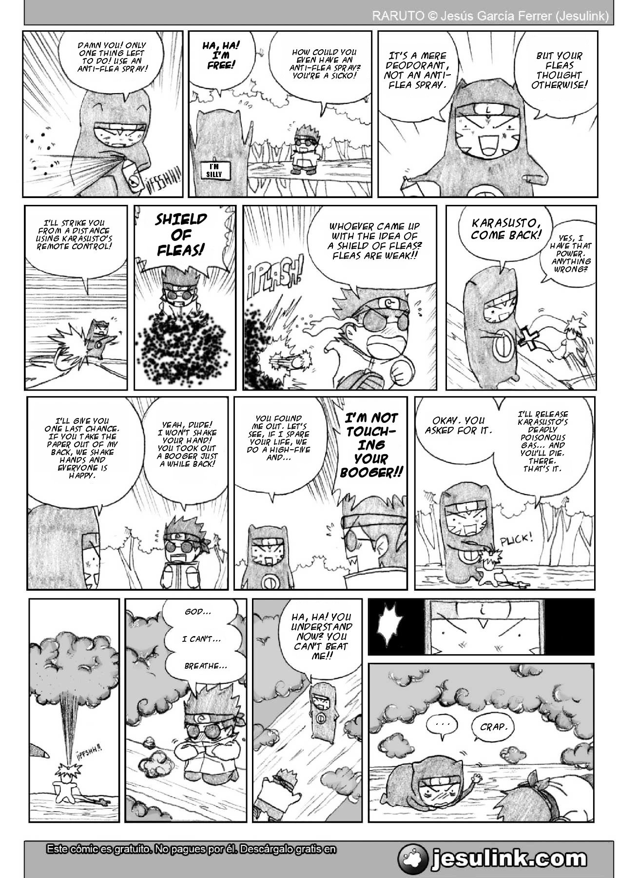 Raruto Chapter 21.3 page 4 - Chapter 21.3 (c): Inversion (III)