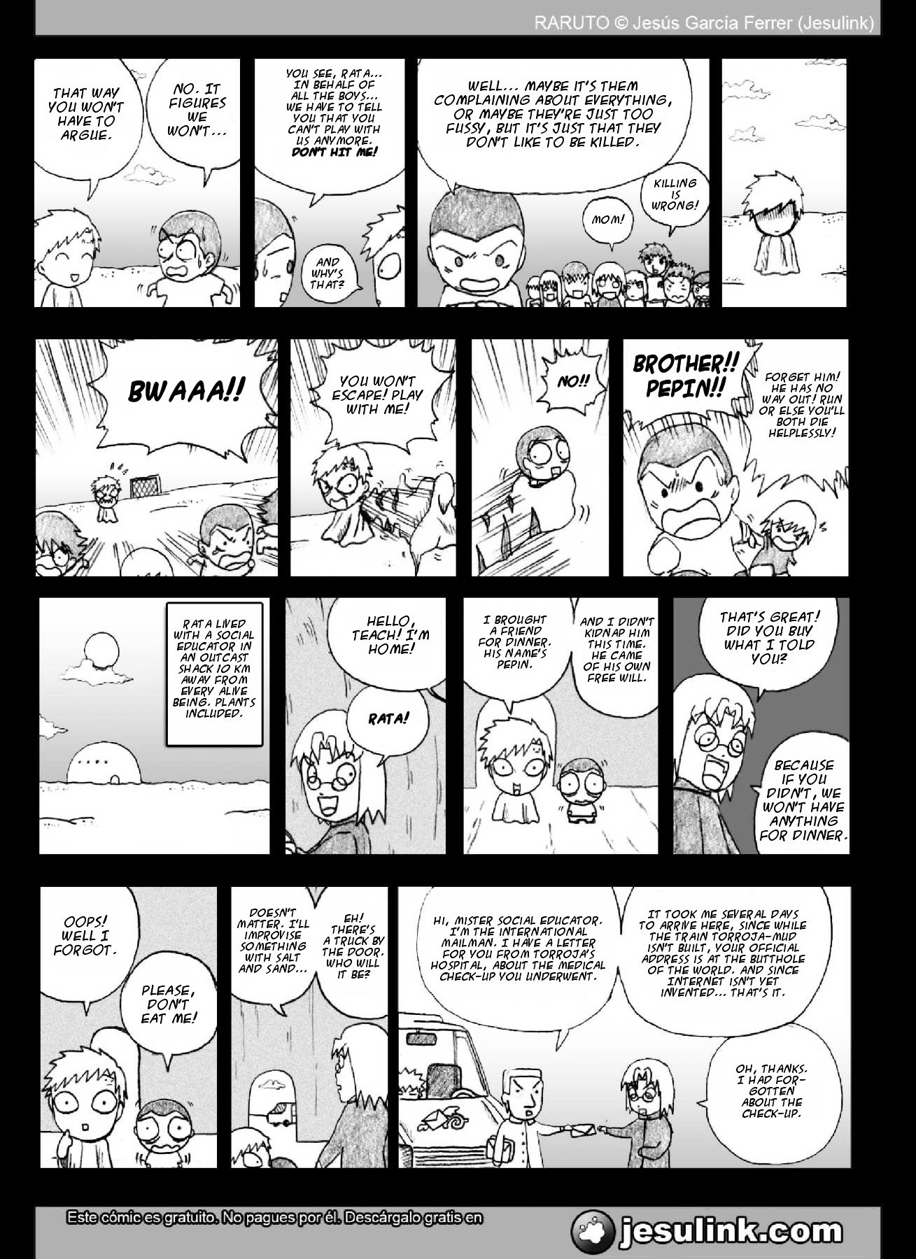 Raruto Chapter 21.3 page 9 - Chapter 21.3 (c): Inversion (III)
