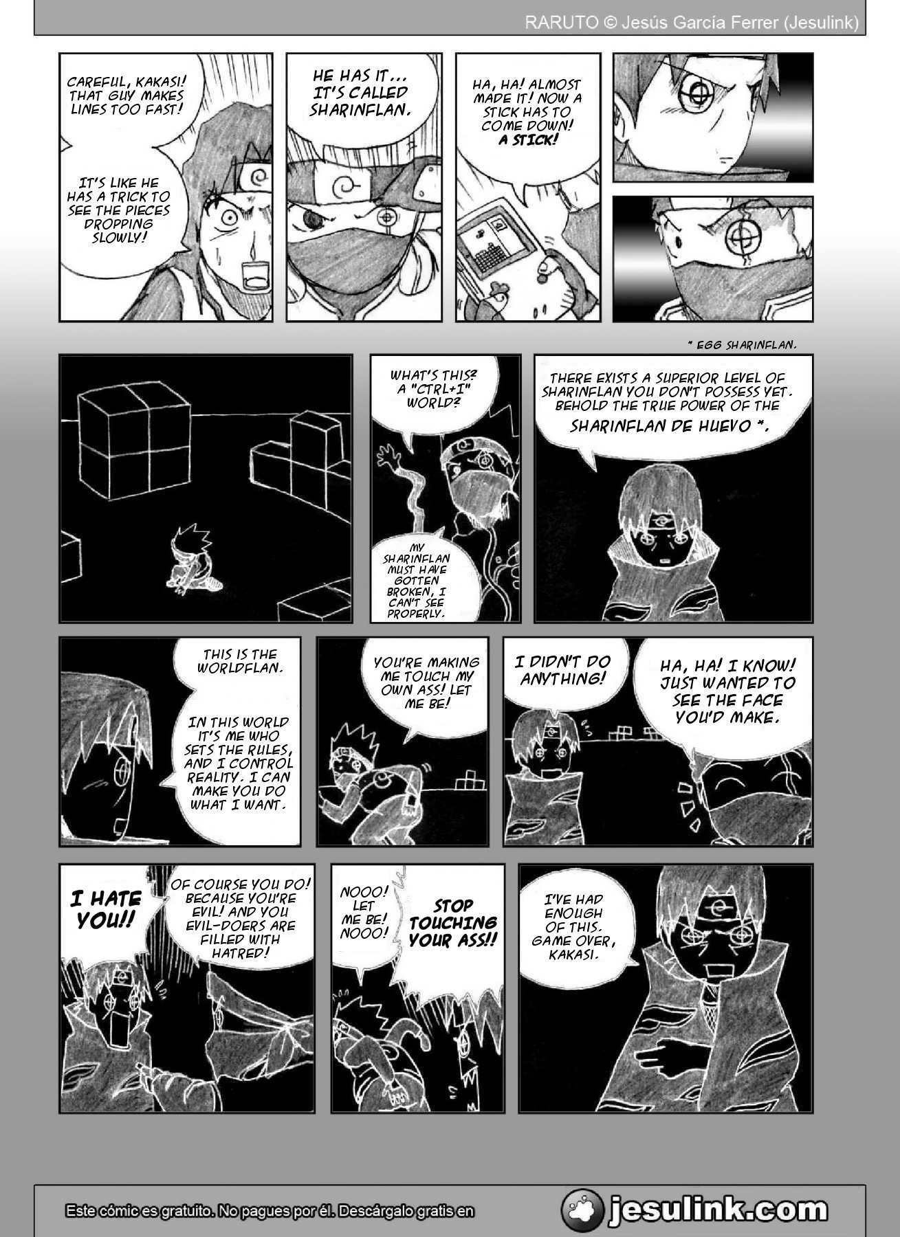 Raruto Chapter 23.2 page 10 - Chapter 23 v2 : Coming, coming back home