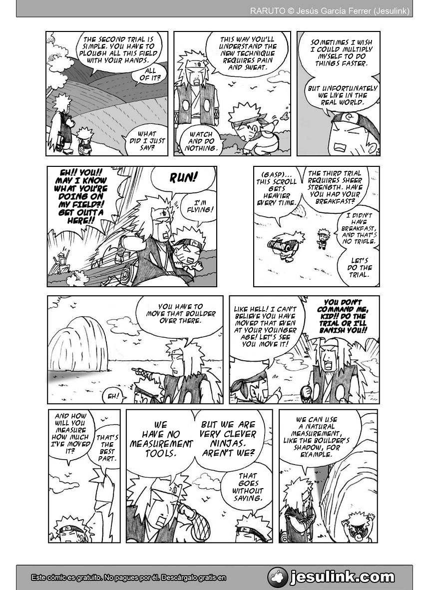 Raruto Chapter 25.2 page 10 - Chapter 25 v2 : The trials of the candy