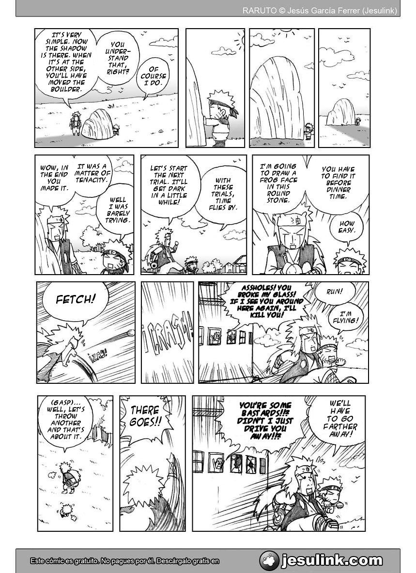 Raruto Chapter 25.2 page 11 - Chapter 25 v2 : The trials of the candy