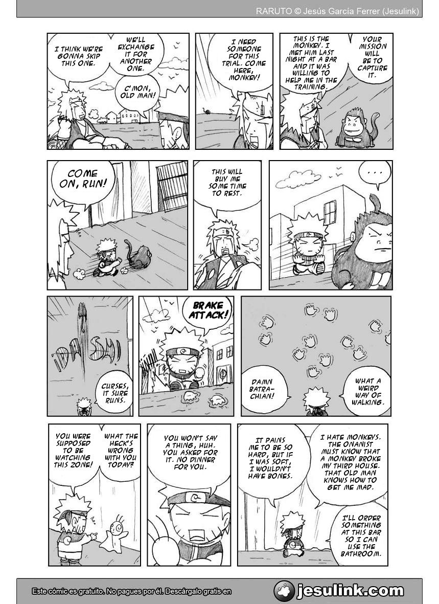 Raruto Chapter 25.2 page 12 - Chapter 25 v2 : The trials of the candy