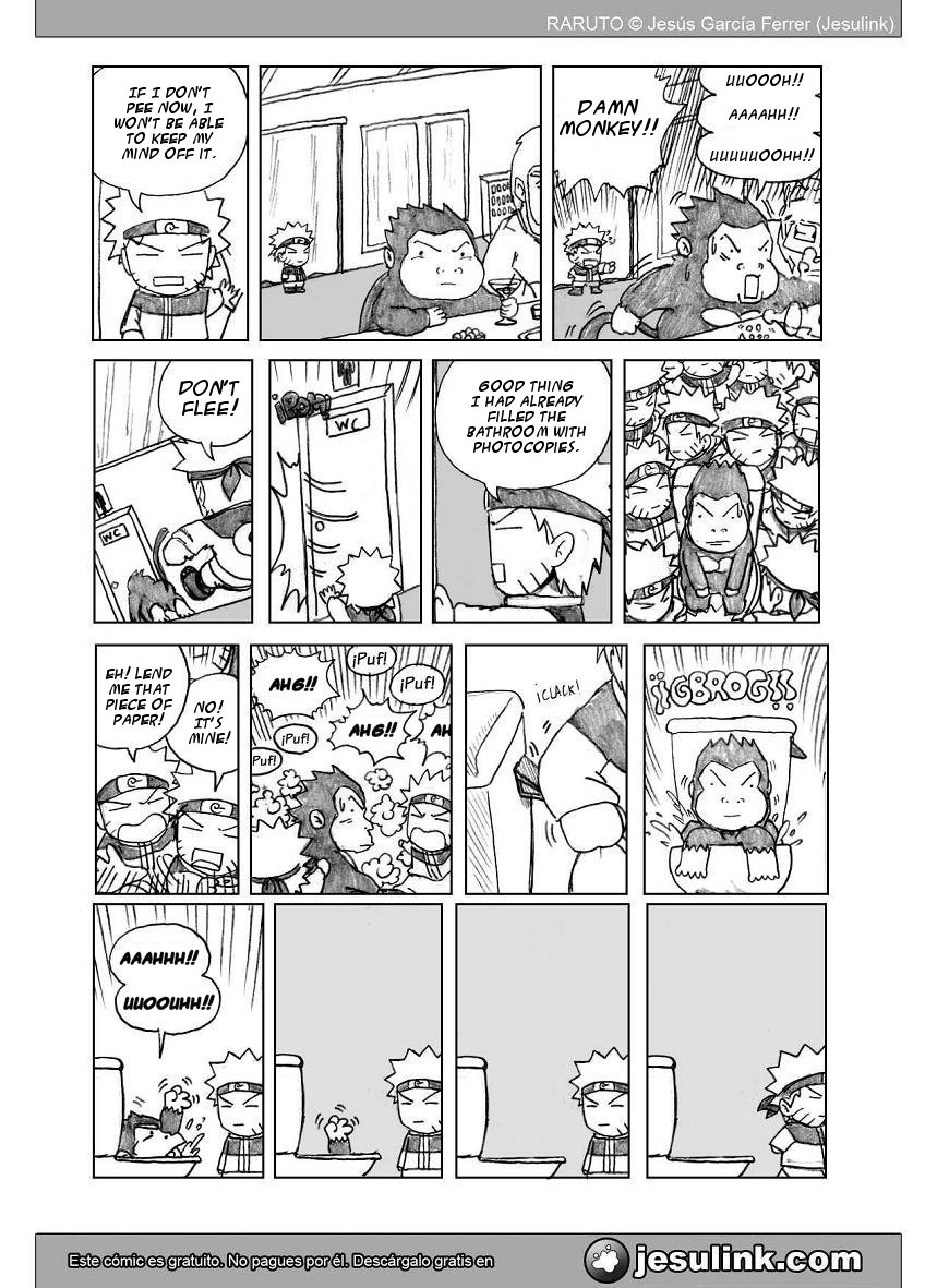 Raruto Chapter 25.2 page 13 - Chapter 25 v2 : The trials of the candy