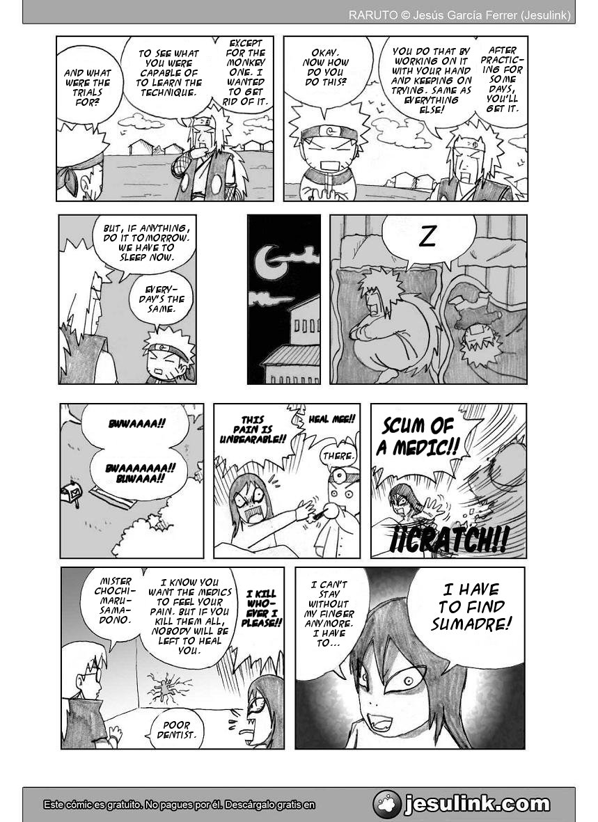 Raruto Chapter 25.2 page 15 - Chapter 25 v2 : The trials of the candy