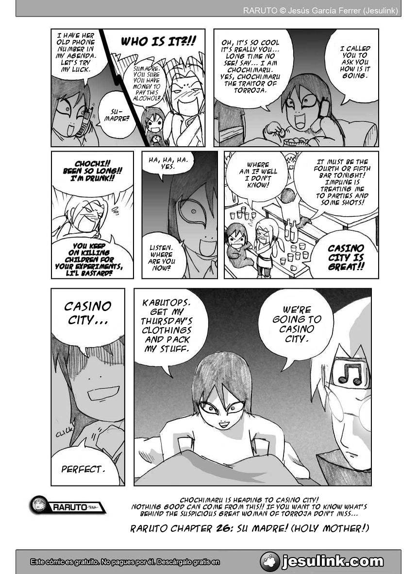 Raruto Chapter 25.2 page 16 - Chapter 25 v2 : The trials of the candy