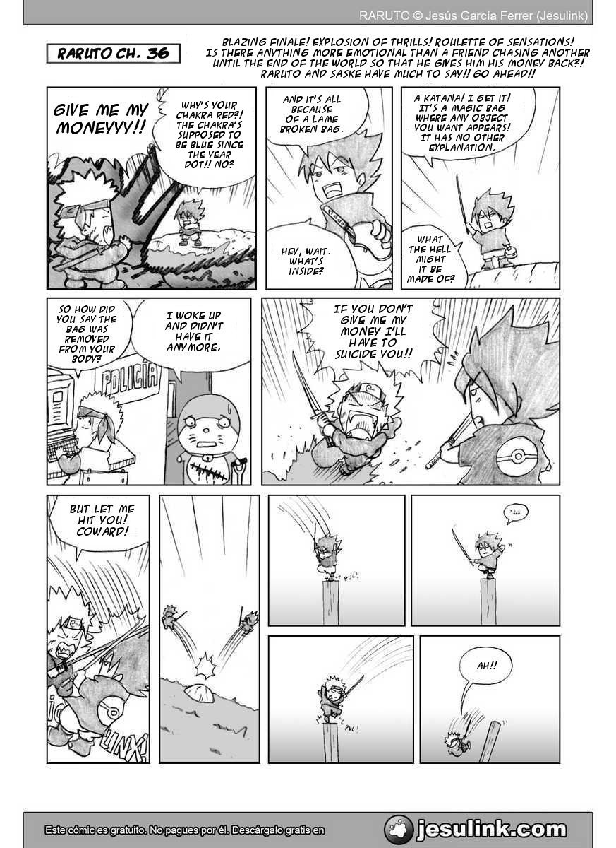 Raruto Chapter 36.2 page 28 - Chapter 36 v2 : Finale [End]
