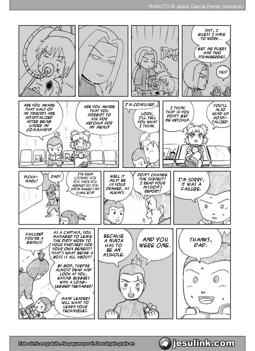 Raruto Chapter 36.2 page 47 - Chapter 36 v2 : Finale [End]