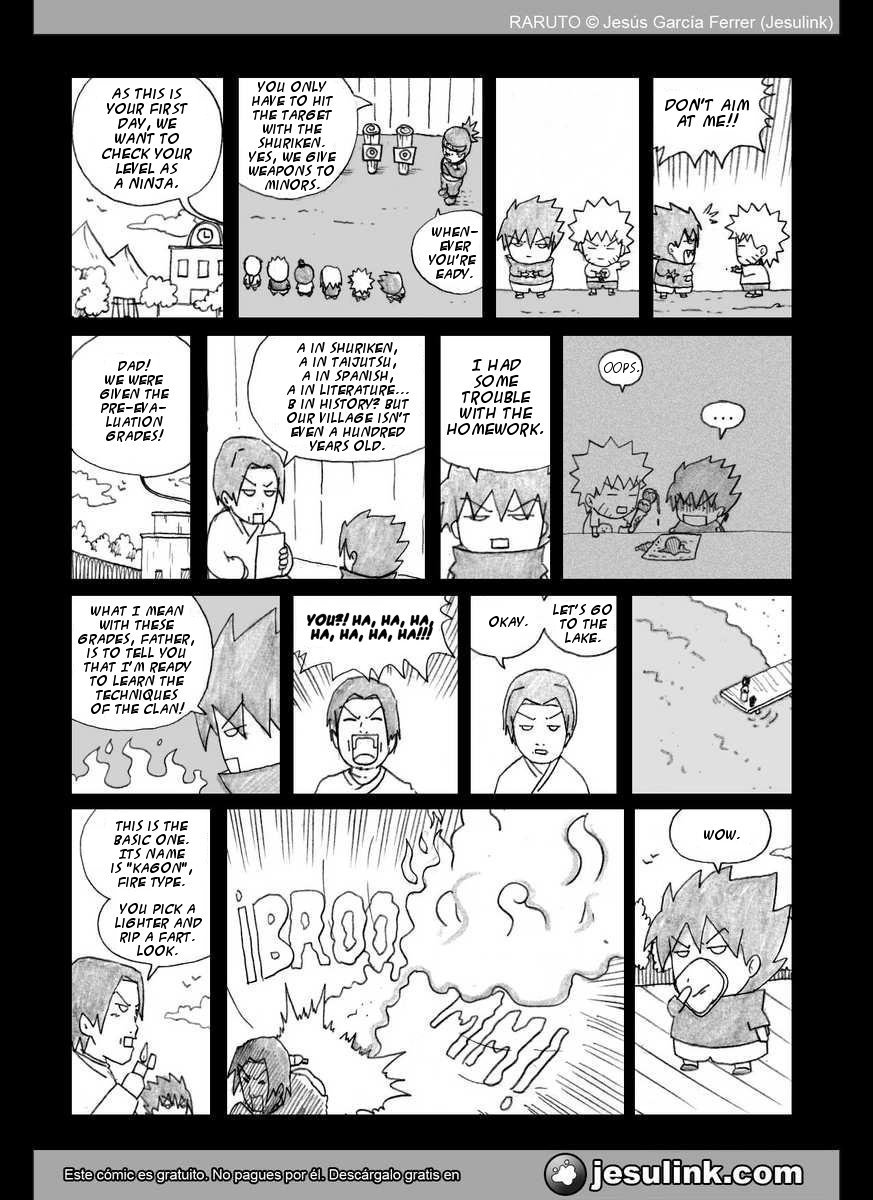 Raruto Chapter 36.2 page 8 - Chapter 36 v2 : Finale [End]