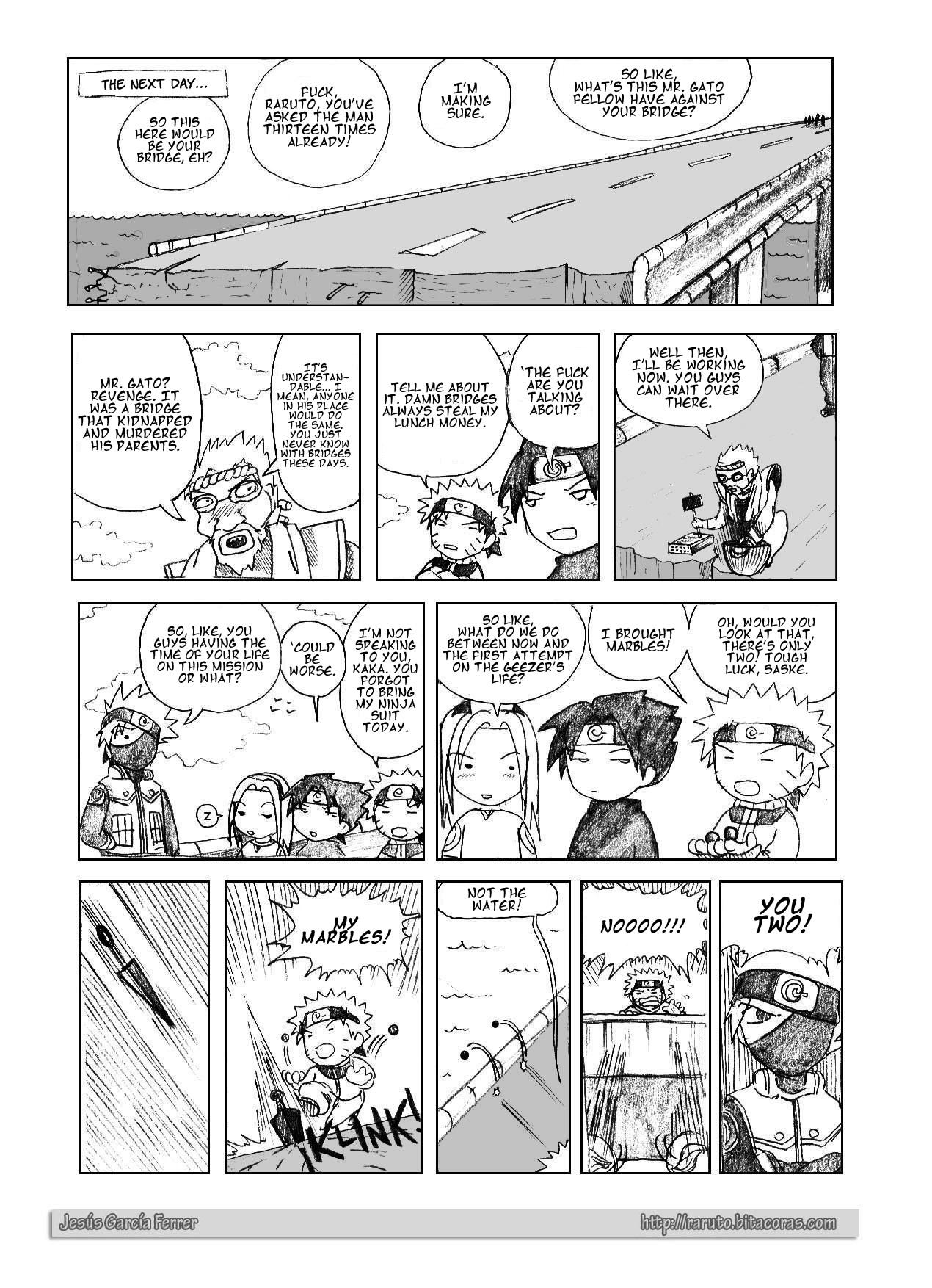 Raruto Chapter 4.2 page 11 - Chapter 4 v2 : Power up the ass