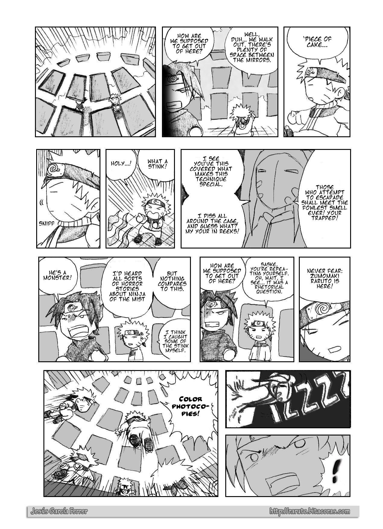 Raruto Chapter 4.2 page 14 - Chapter 4 v2 : Power up the ass