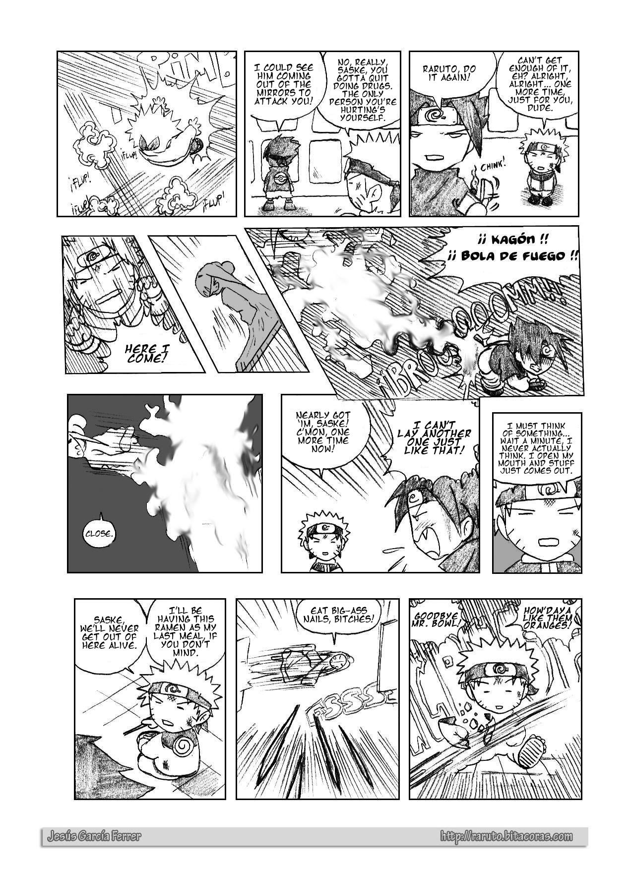 Raruto Chapter 4.2 page 15 - Chapter 4 v2 : Power up the ass