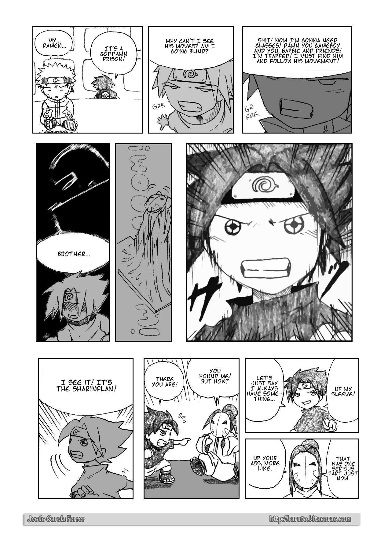 Raruto Chapter 4.2 page 16 - Chapter 4 v2 : Power up the ass