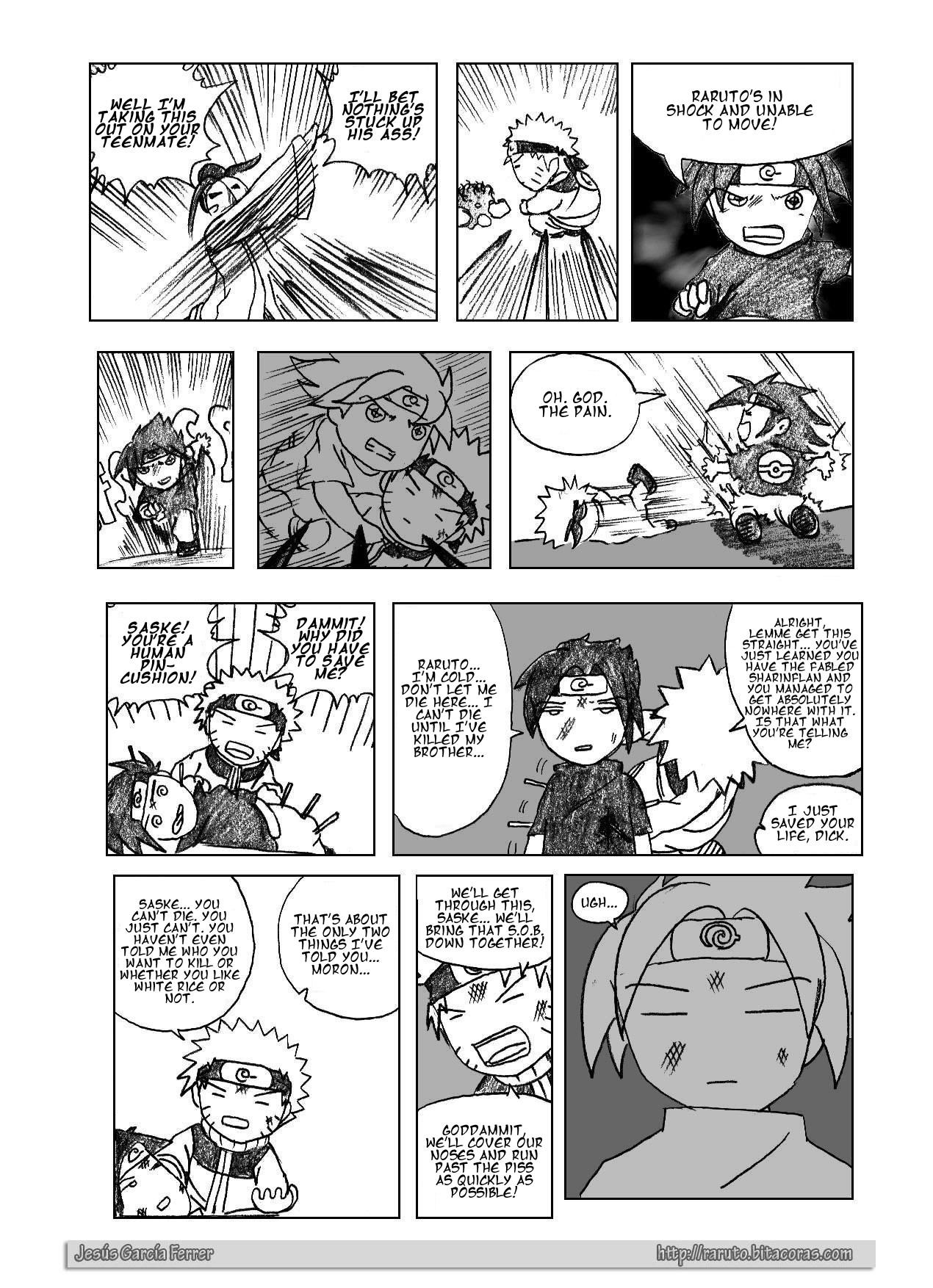Raruto Chapter 4.2 page 17 - Chapter 4 v2 : Power up the ass