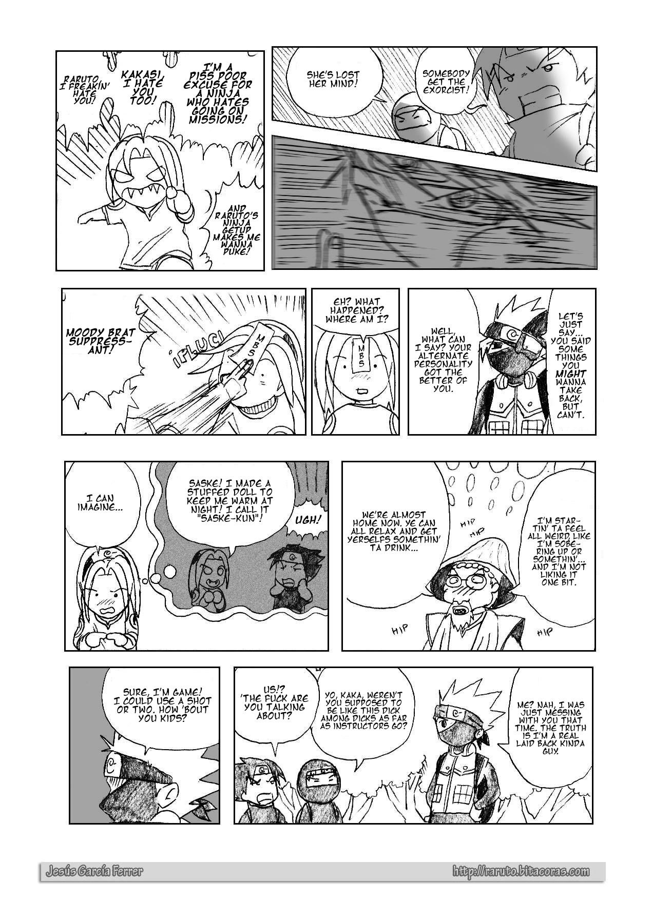 Raruto Chapter 4.2 page 6 - Chapter 4 v2 : Power up the ass