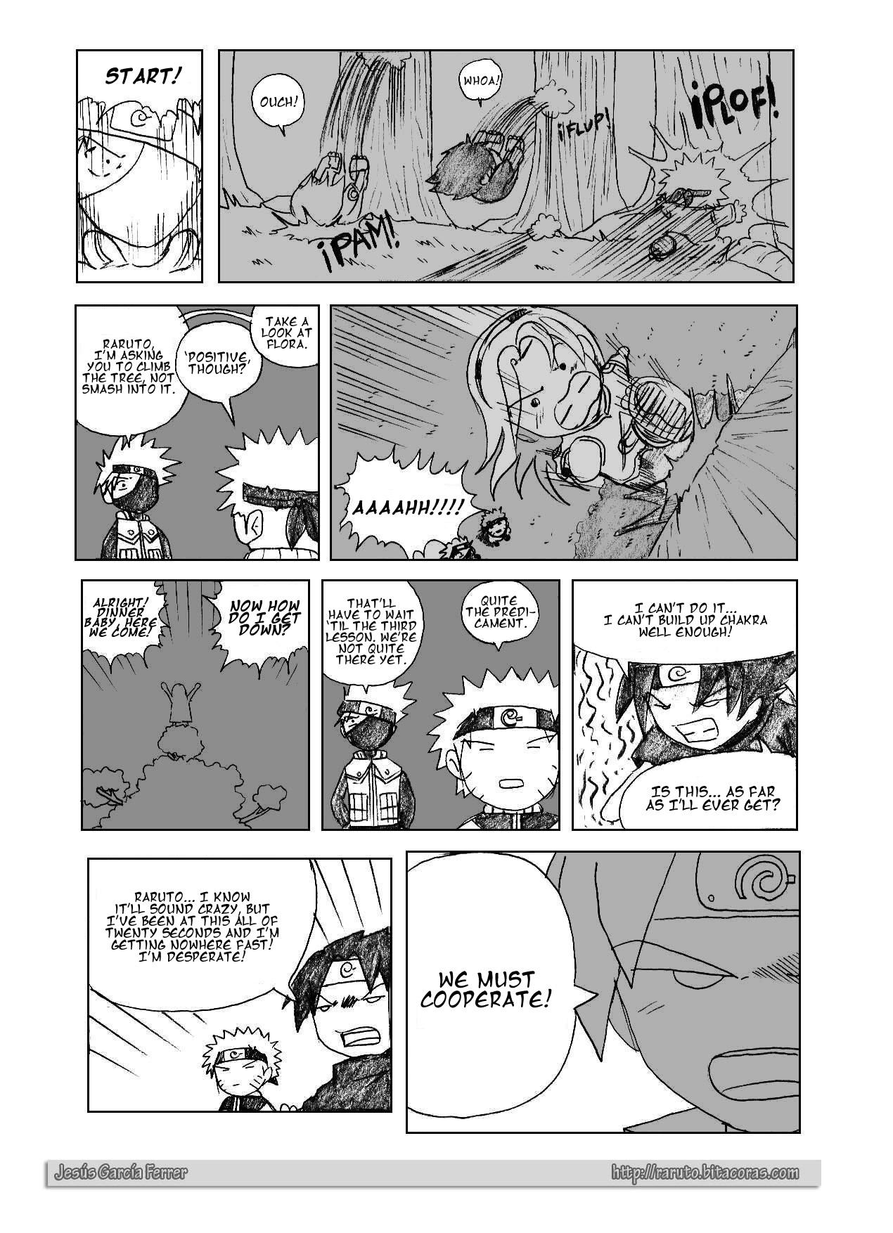 Raruto Chapter 4.2 page 9 - Chapter 4 v2 : Power up the ass