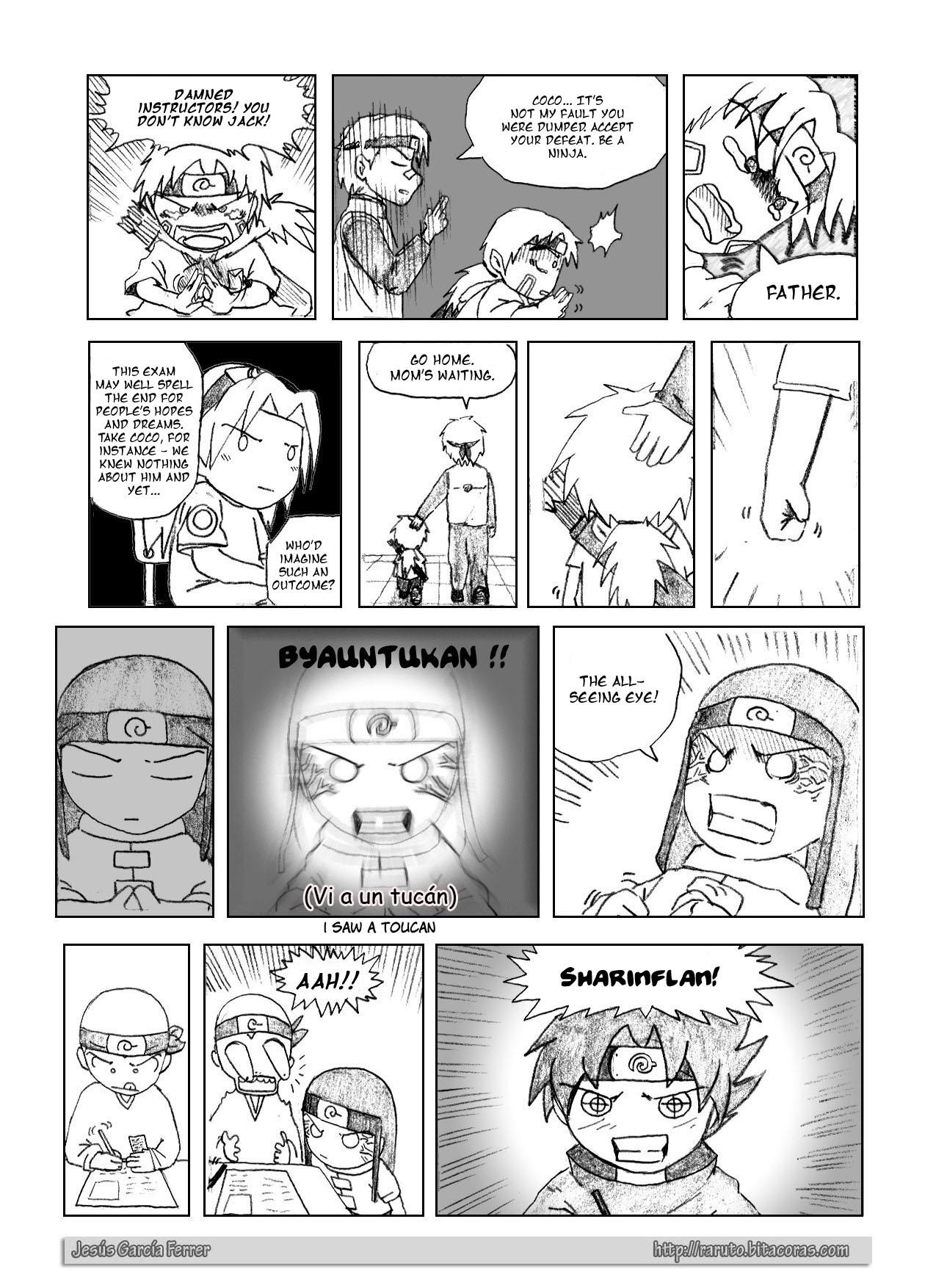Raruto Chapter 7.2 page 11 - Chapter 7 v2 : Copy... Paste
