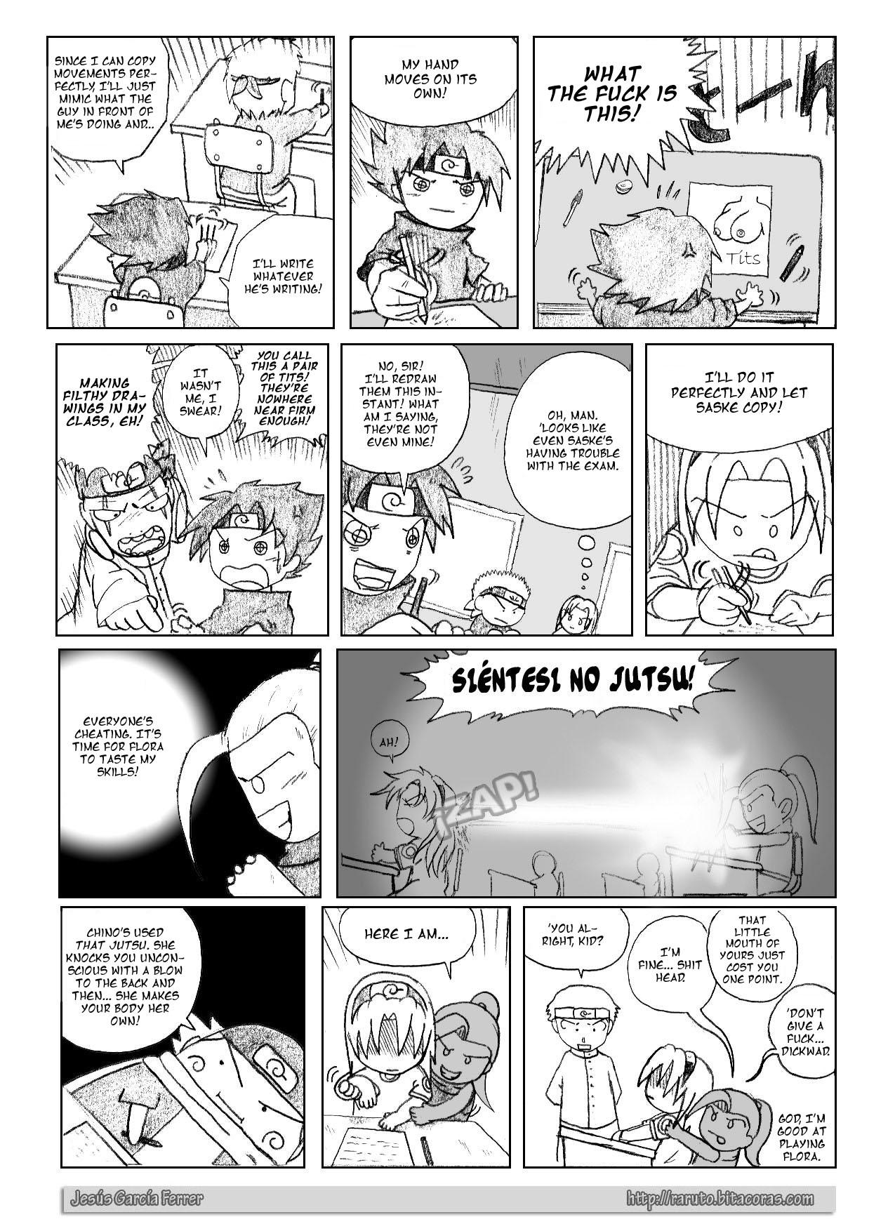 Raruto Chapter 7.2 page 12 - Chapter 7 v2 : Copy... Paste