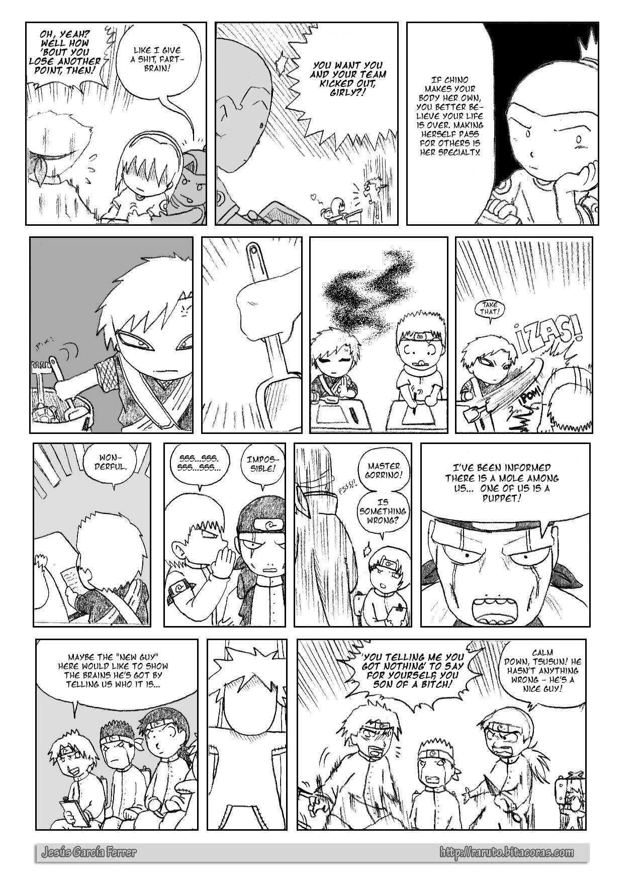 Raruto Chapter 7.2 page 13 - Chapter 7 v2 : Copy... Paste