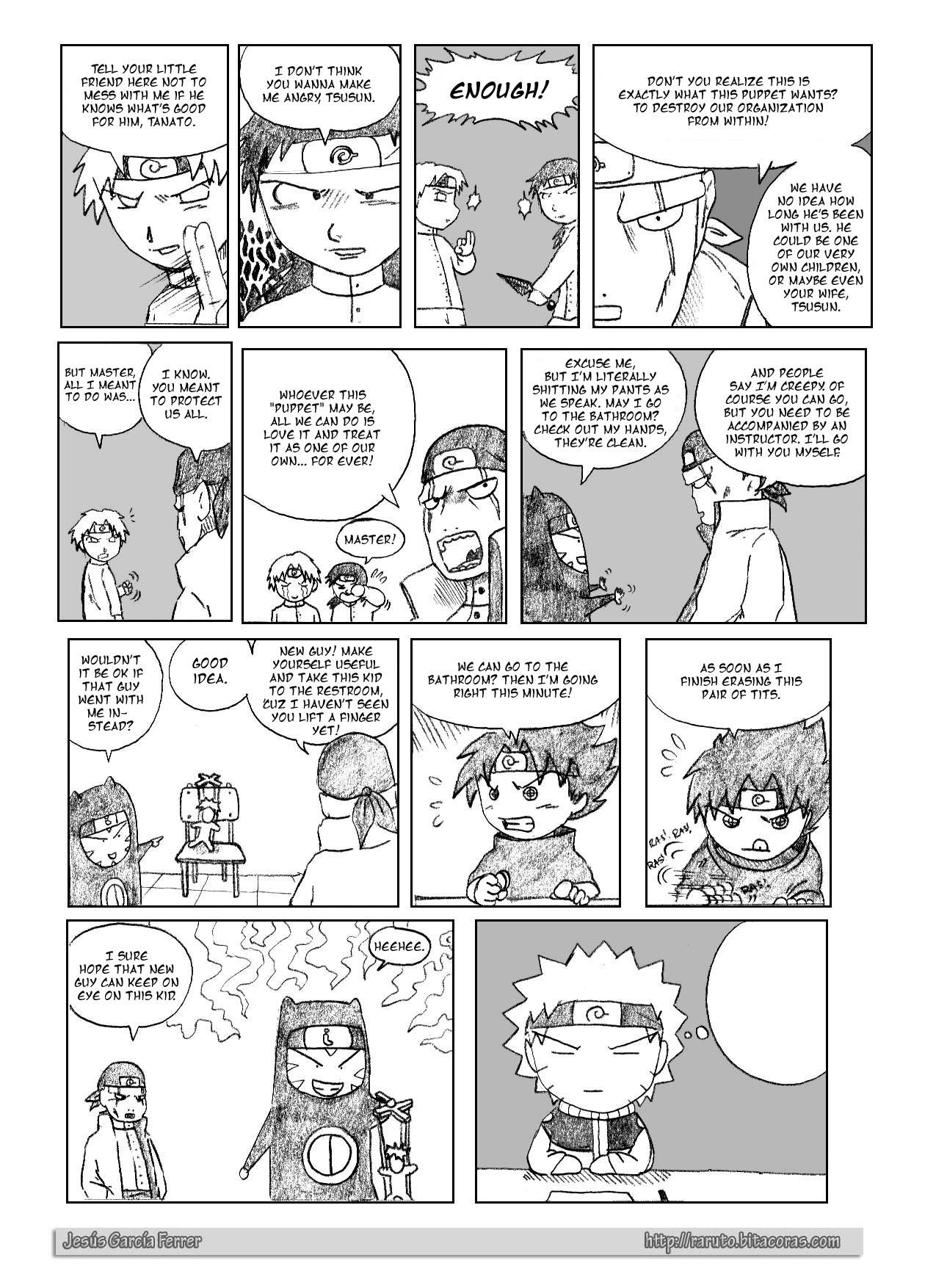 Raruto Chapter 7.2 page 14 - Chapter 7 v2 : Copy... Paste
