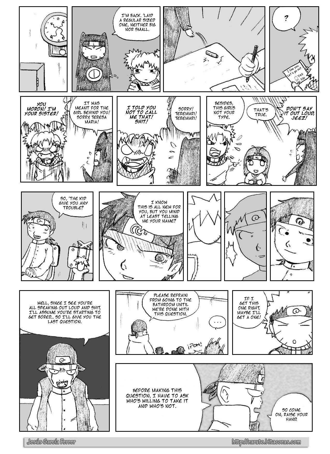 Raruto Chapter 7.2 page 15 - Chapter 7 v2 : Copy... Paste