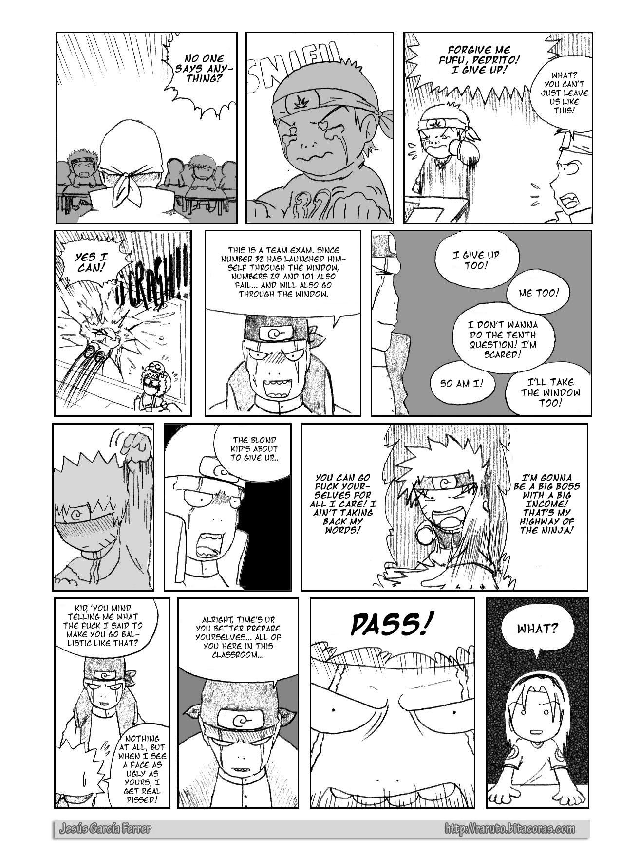 Raruto Chapter 7.2 page 17 - Chapter 7 v2 : Copy... Paste