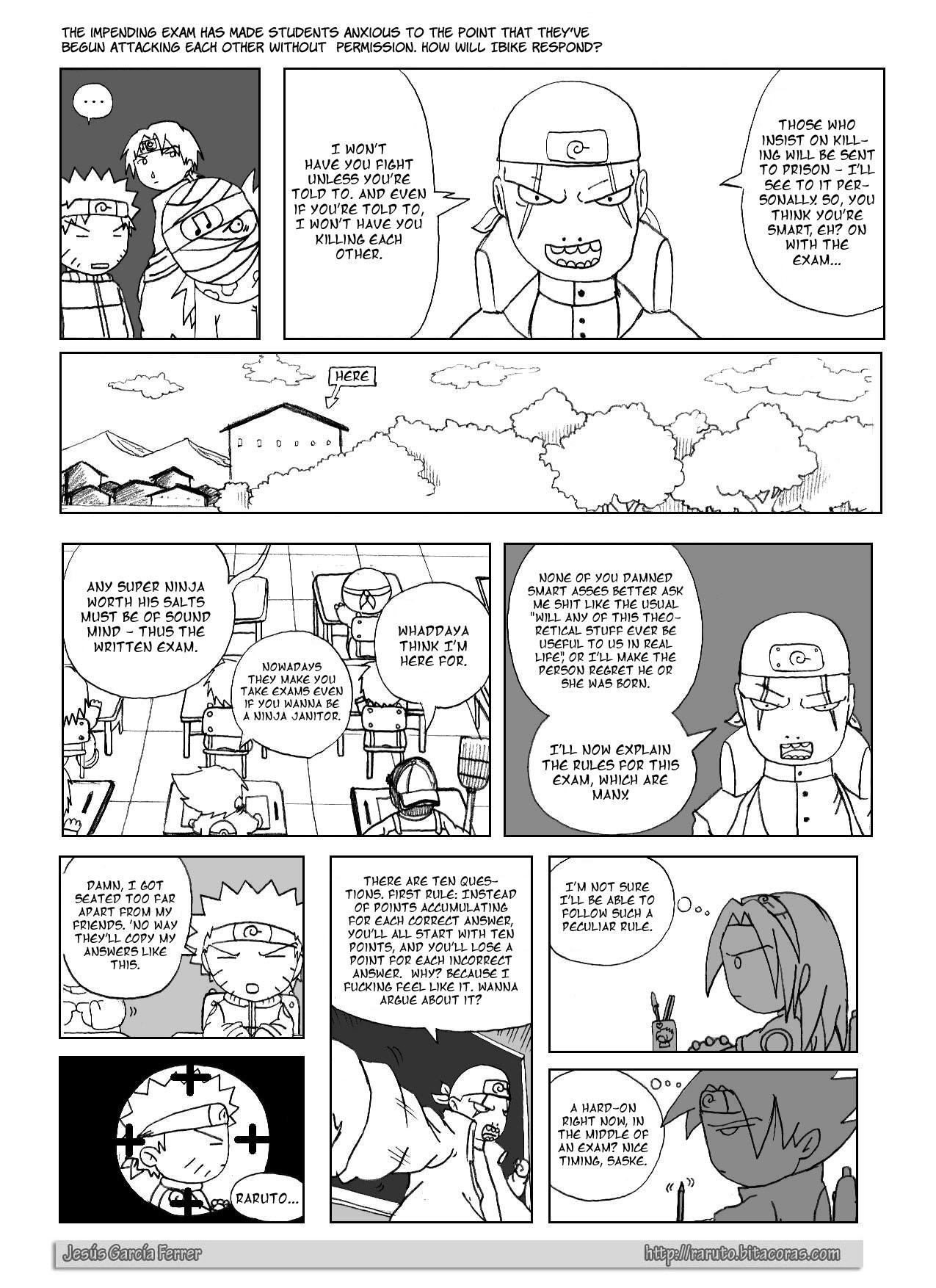 Raruto Chapter 7.2 page 3 - Chapter 7 v2 : Copy... Paste