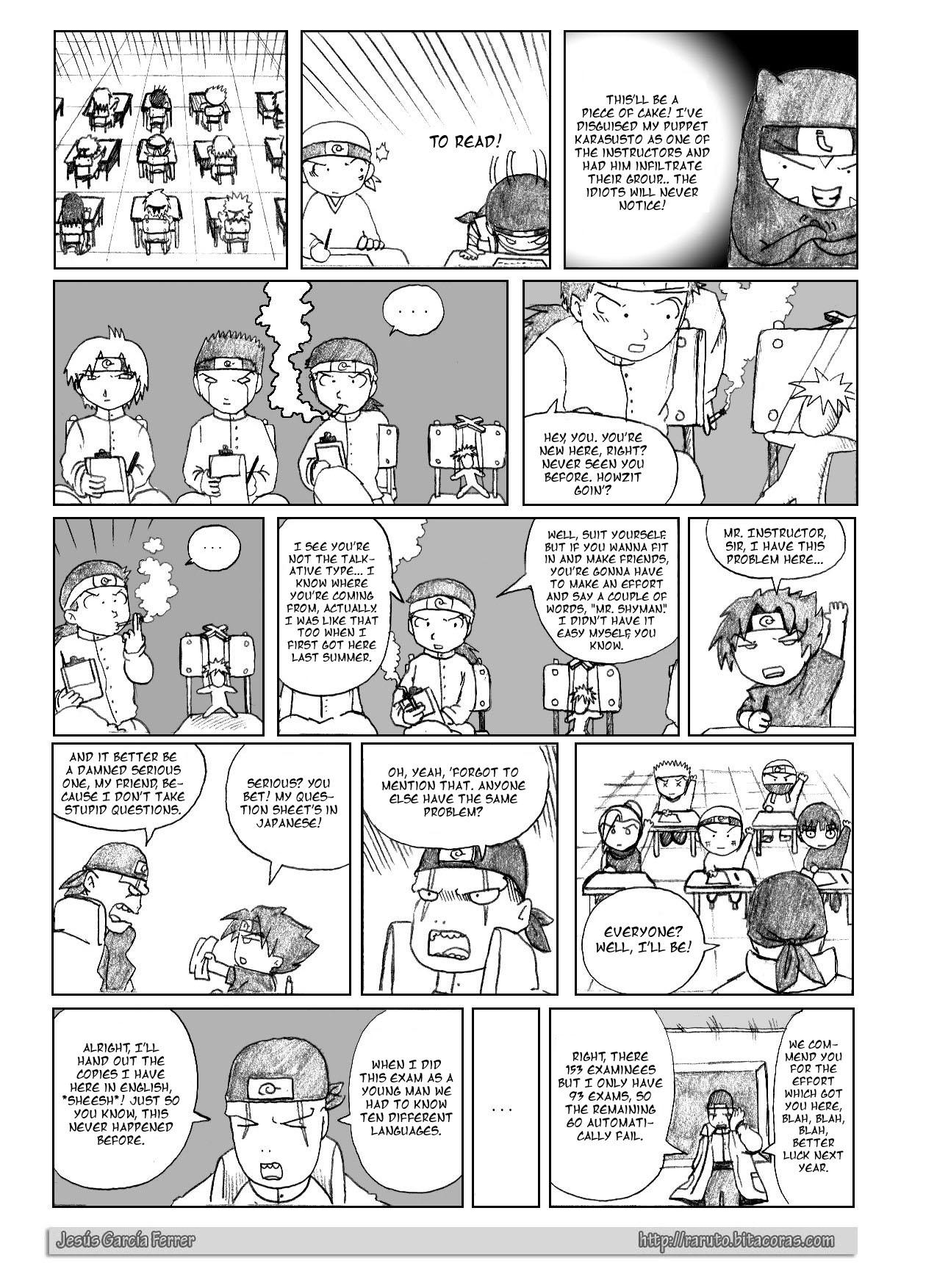 Raruto Chapter 7.2 page 5 - Chapter 7 v2 : Copy... Paste