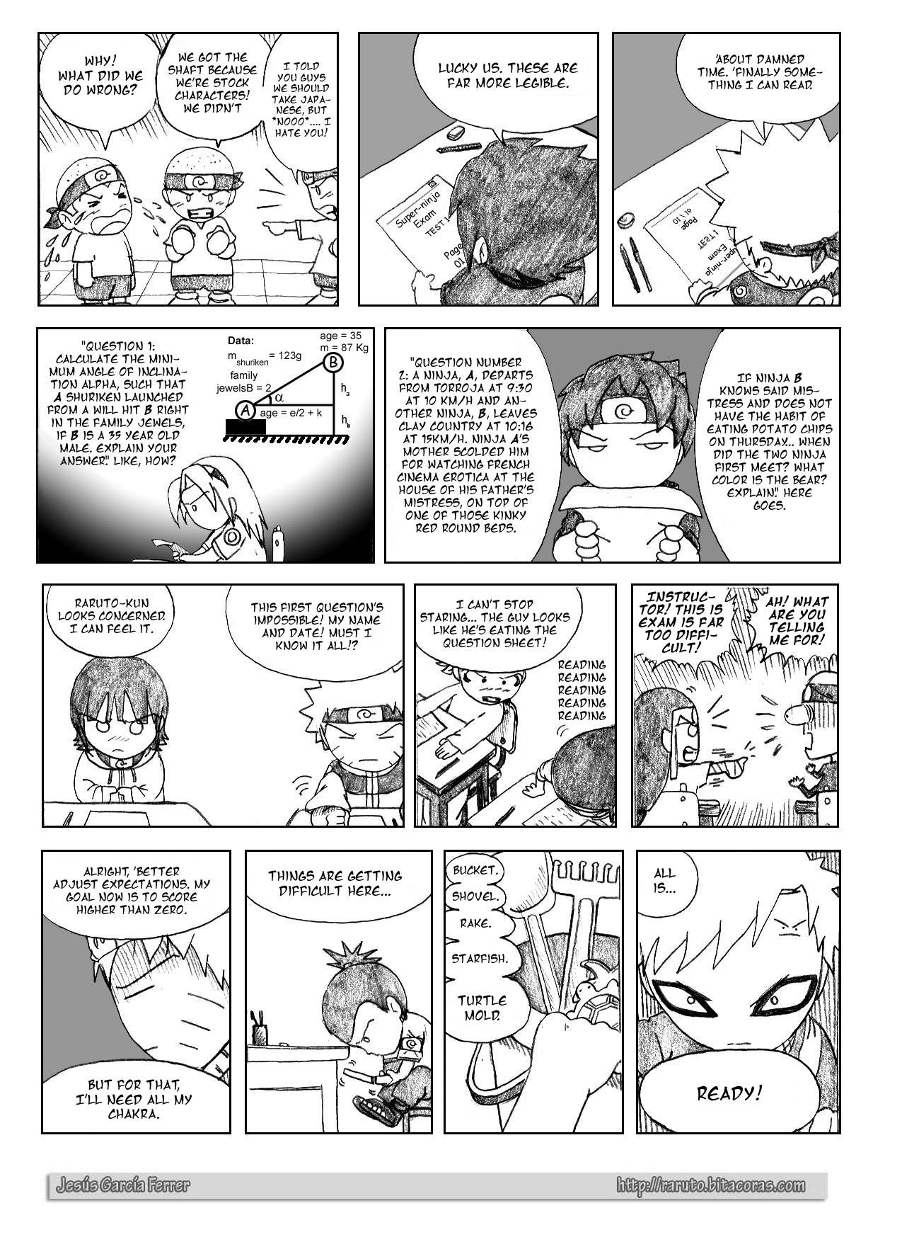Raruto Chapter 7.2 page 6 - Chapter 7 v2 : Copy... Paste