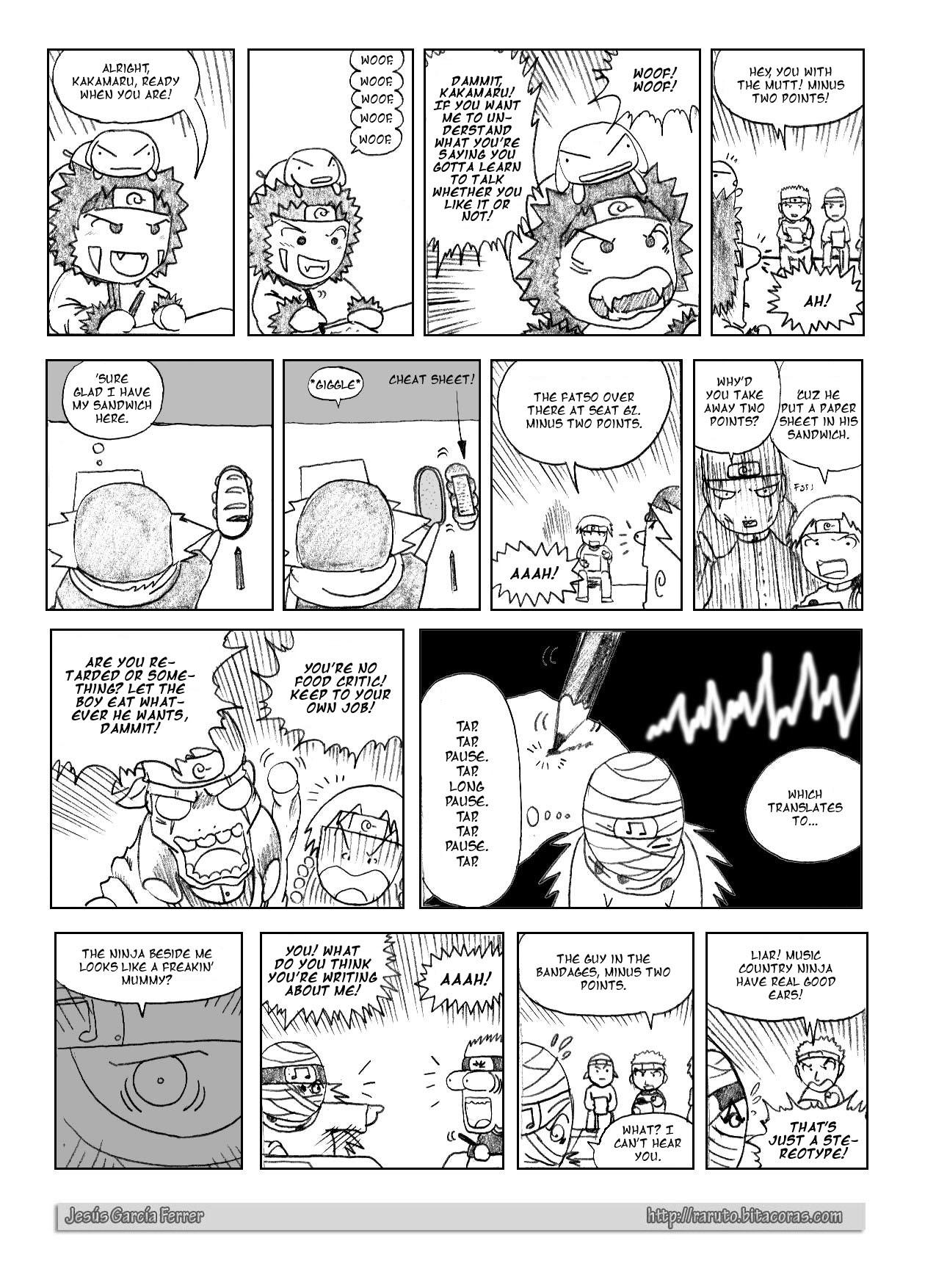 Raruto Chapter 7.2 page 8 - Chapter 7 v2 : Copy... Paste