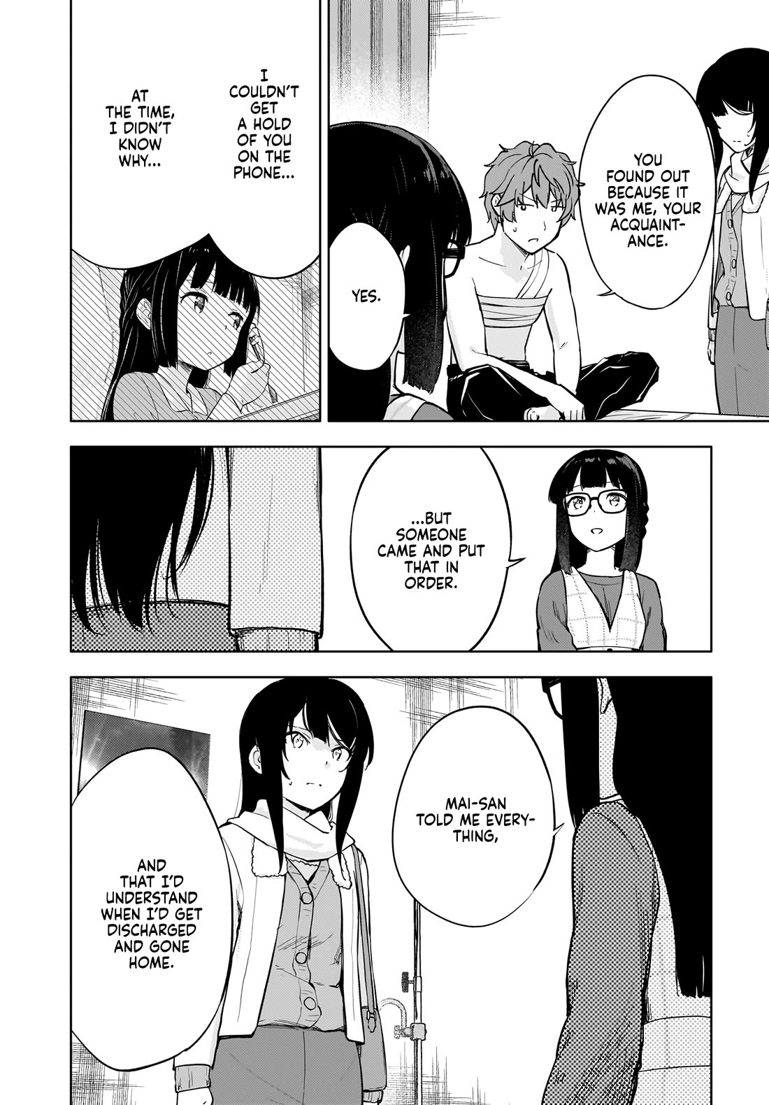 Rascal Does Not Dream of a Dreaming Girl Chapter 10.1 page 14 - Chapter 10.1