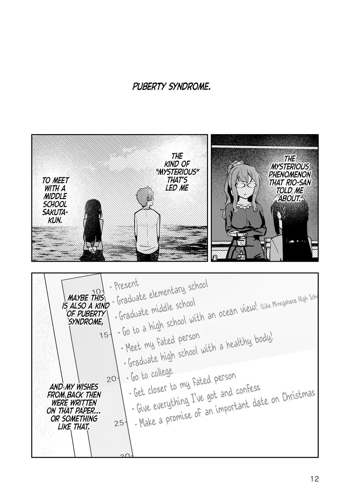Rascal Does Not Dream of a Dreaming Girl Chapter 11 page 12 - Chapter 11