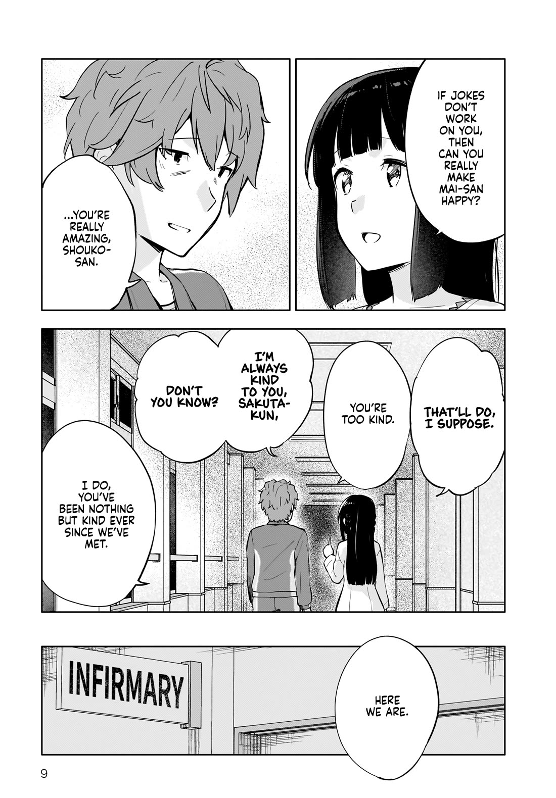 Rascal Does Not Dream of a Dreaming Girl Chapter 12 page 9 - Chapter 12