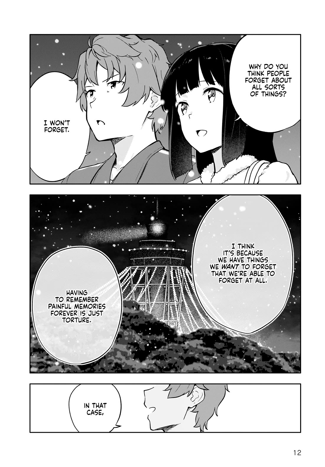 Rascal Does Not Dream of a Dreaming Girl Chapter 13 page 12 - Chapter 13