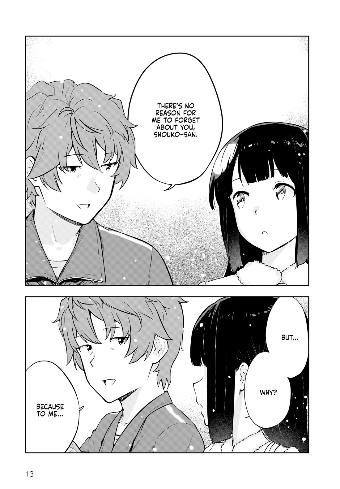 Rascal Does Not Dream of a Dreaming Girl Chapter 13 page 13 - Chapter 13