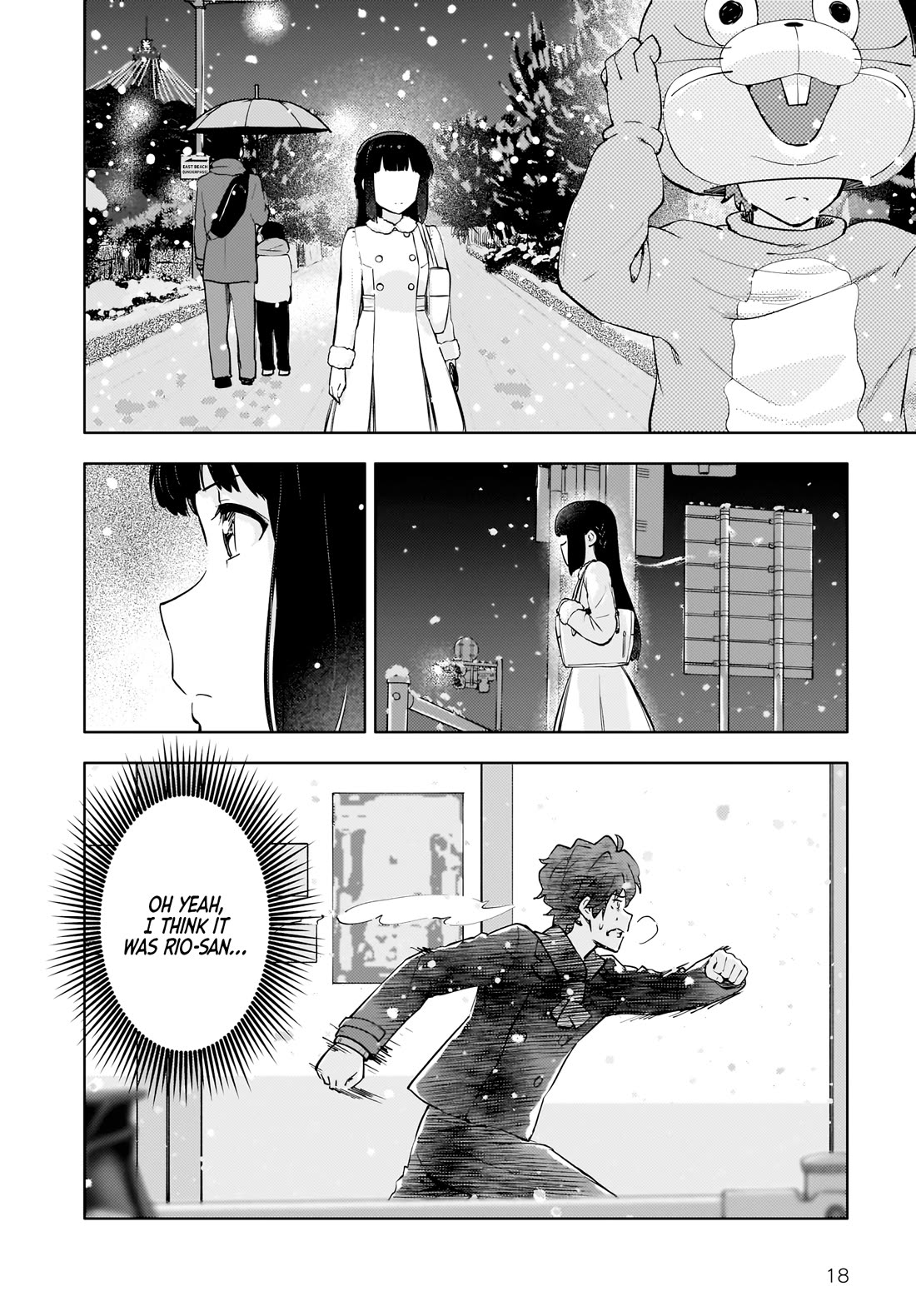 Rascal Does Not Dream of a Dreaming Girl Chapter 13 page 18 - Chapter 13