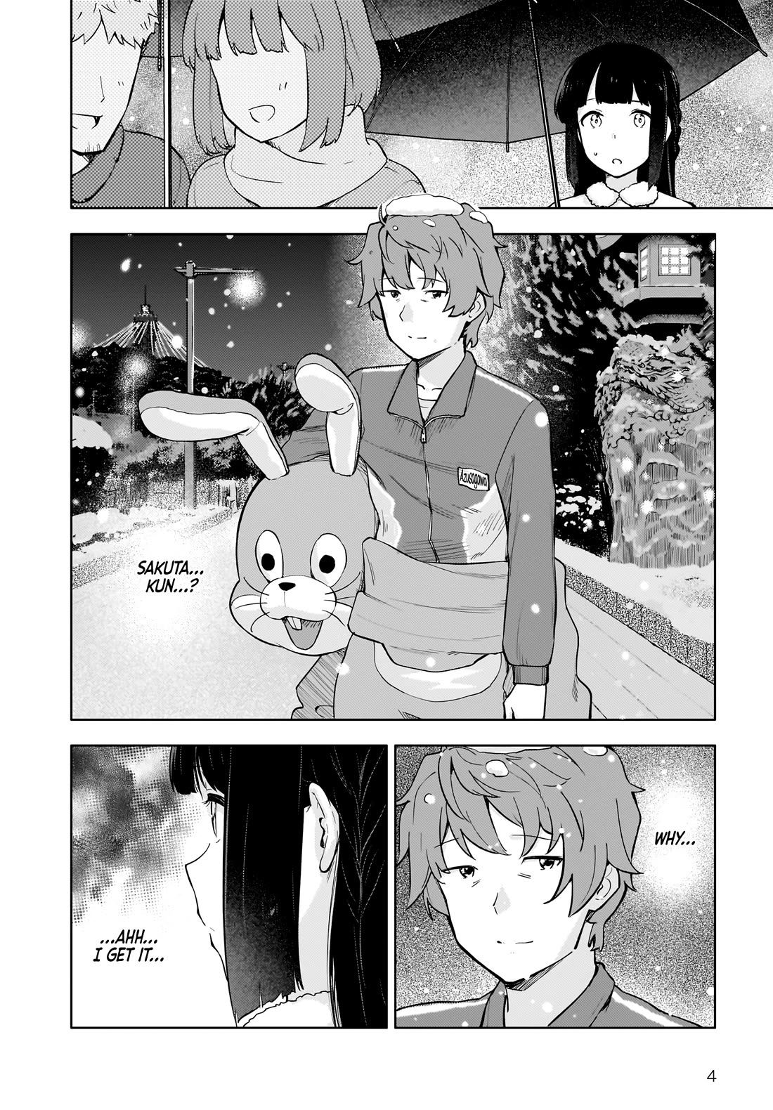 Rascal Does Not Dream of a Dreaming Girl Chapter 13 page 4 - Chapter 13