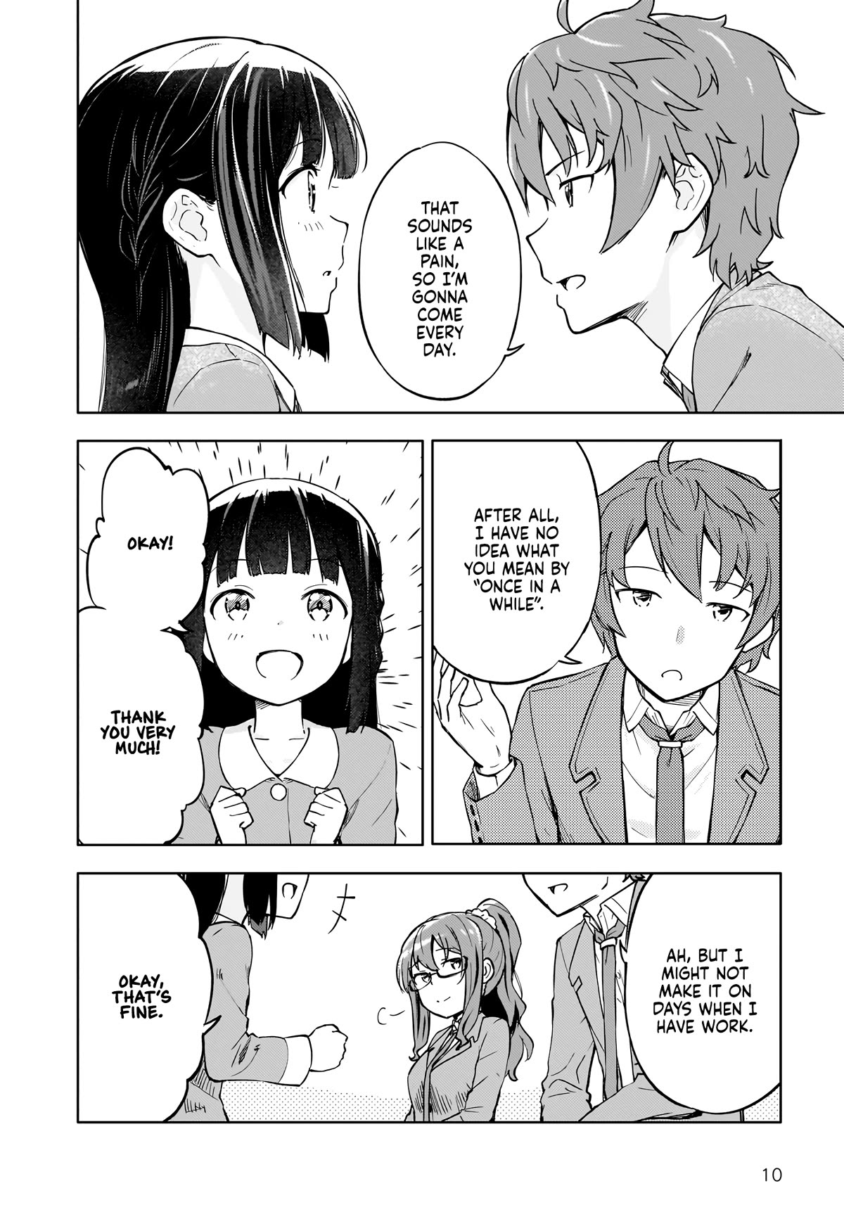 Rascal Does Not Dream of a Dreaming Girl Chapter 2 page 10 - Chapter 2