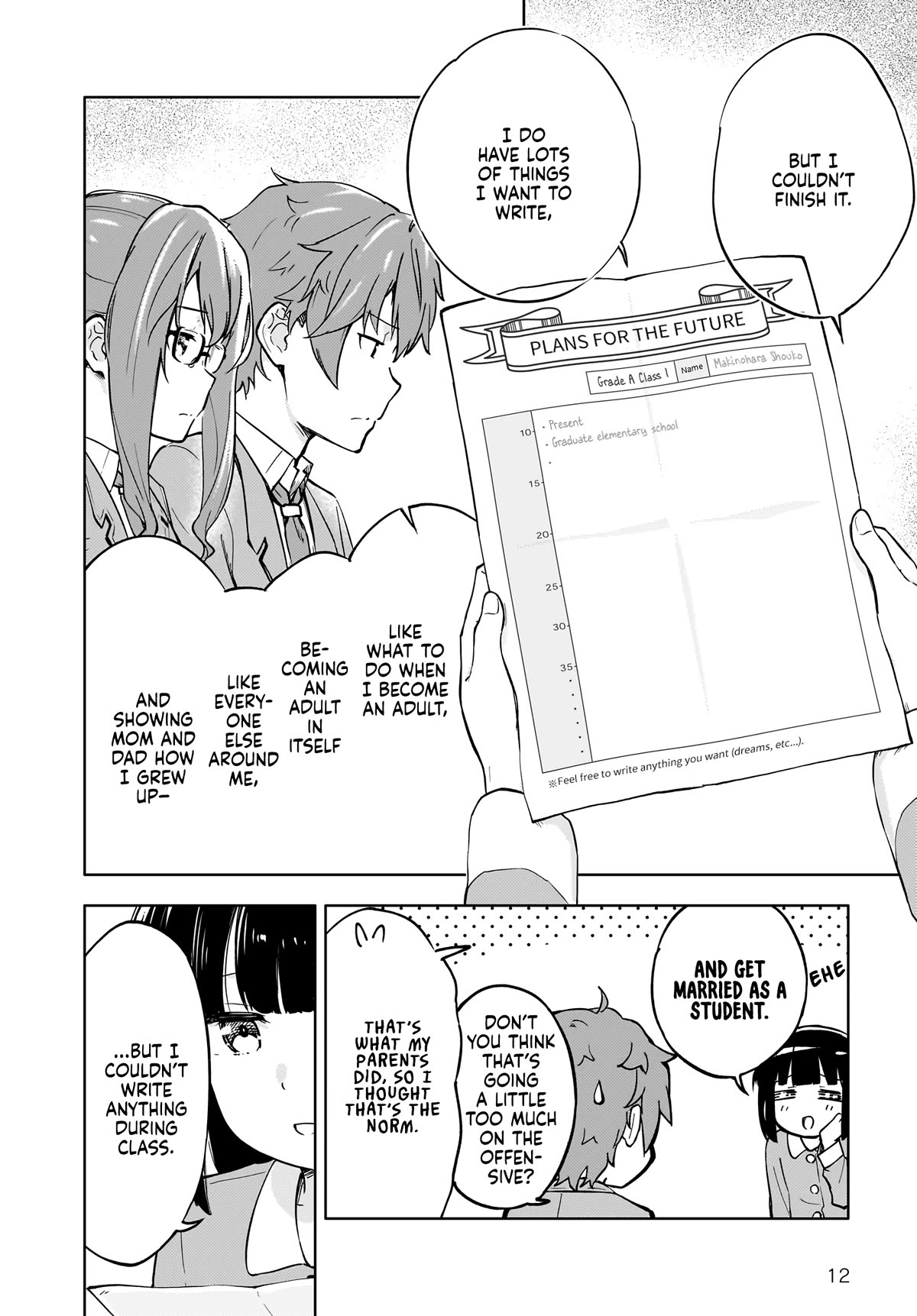 Rascal Does Not Dream of a Dreaming Girl Chapter 2 page 12 - Chapter 2