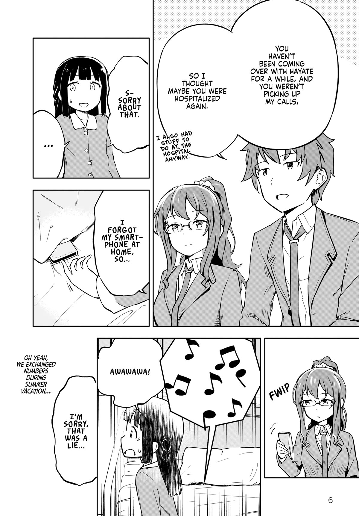 Rascal Does Not Dream of a Dreaming Girl Chapter 2 page 6 - Chapter 2