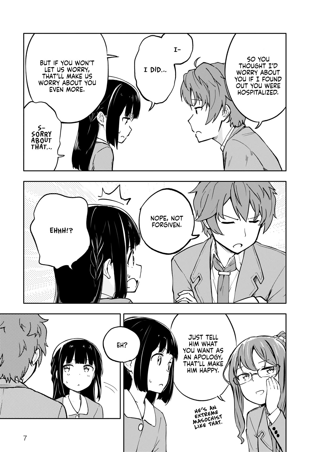 Rascal Does Not Dream of a Dreaming Girl Chapter 2 page 7 - Chapter 2