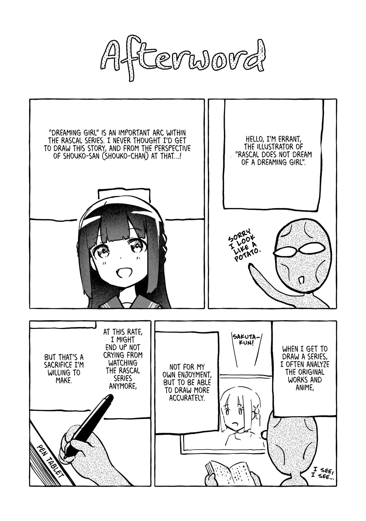 Rascal Does Not Dream of a Dreaming Girl Chapter 4.5 page 8 - Chapter 4.5
