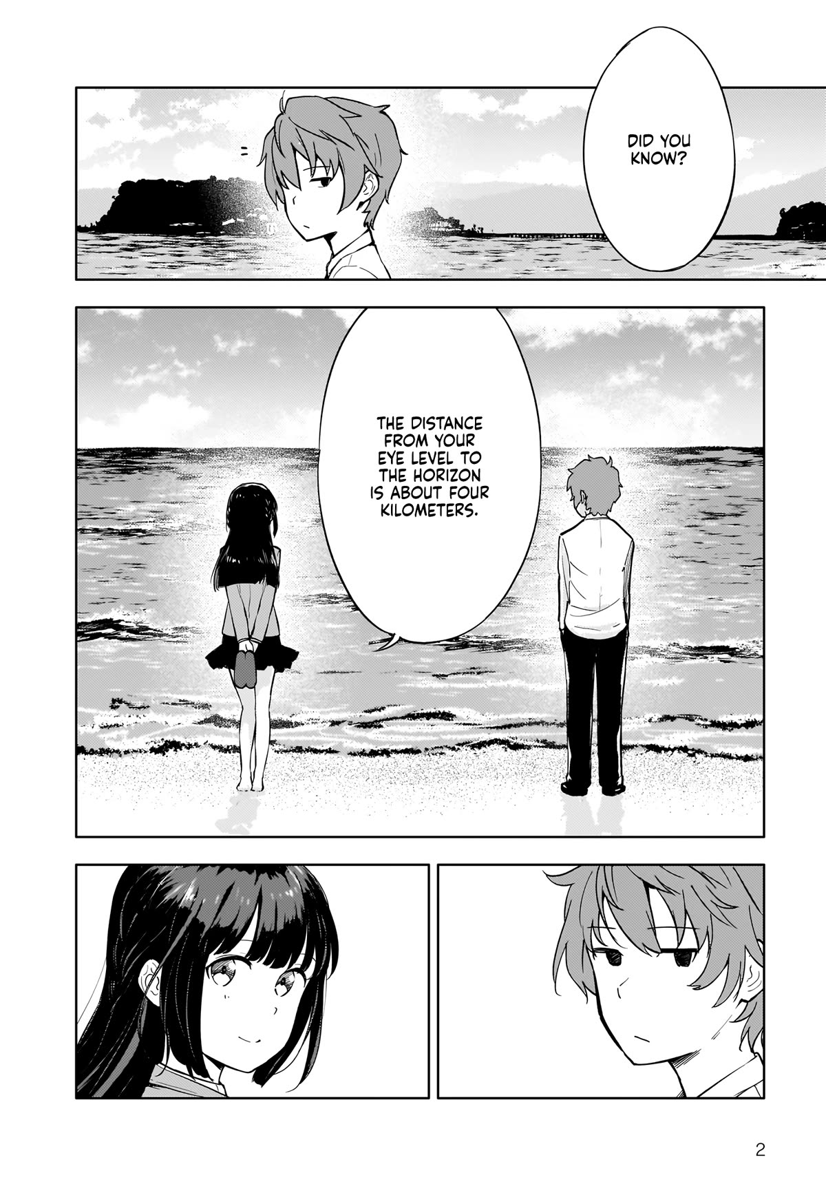 Rascal Does Not Dream of a Dreaming Girl Chapter 4 page 2 - Chapter 4