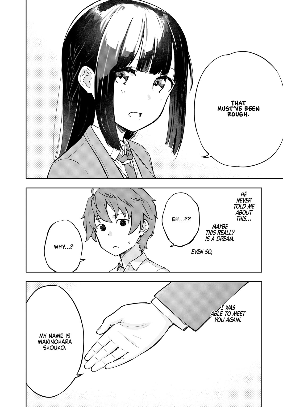 Rascal Does Not Dream of a Dreaming Girl Chapter 4 page 8 - Chapter 4