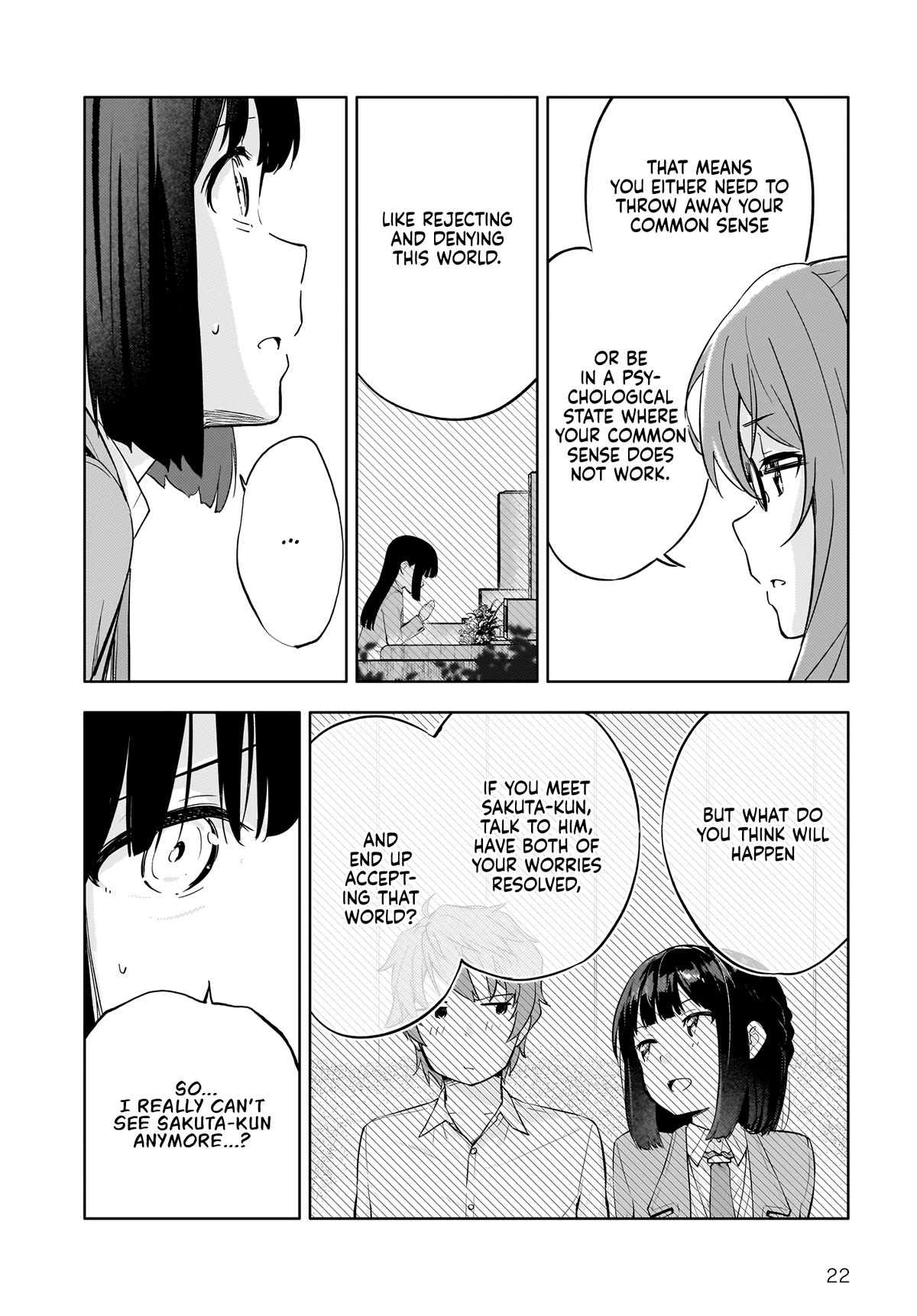 Rascal Does Not Dream of a Dreaming Girl Chapter 5 page 22 - Chapter 5