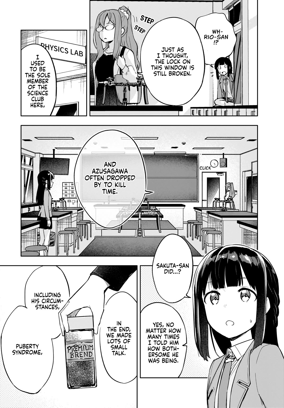Rascal Does Not Dream of a Dreaming Girl Chapter 5 page 3 - Chapter 5