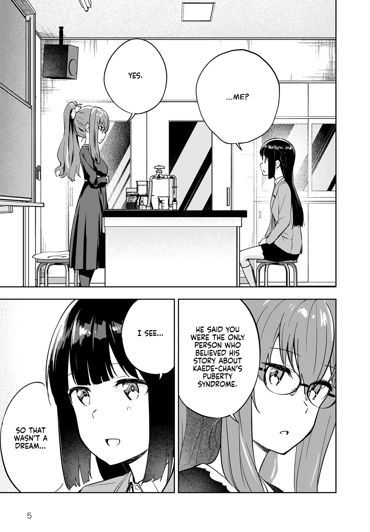 Rascal Does Not Dream of a Dreaming Girl Chapter 5 page 5 - Chapter 5