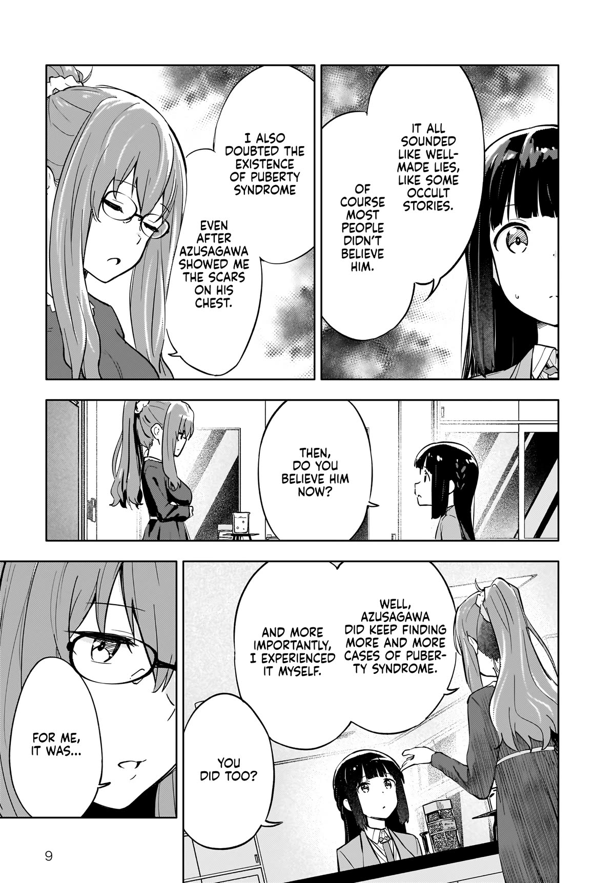 Rascal Does Not Dream of a Dreaming Girl Chapter 5 page 9 - Chapter 5