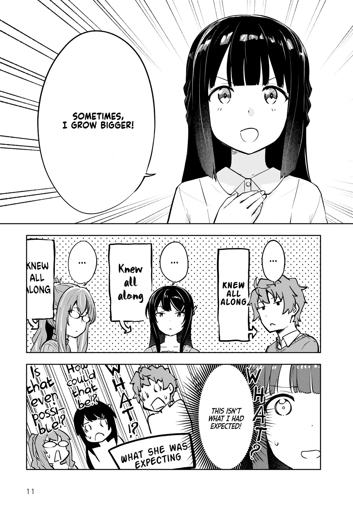 Rascal Does Not Dream of a Dreaming Girl Chapter 8 page 11 - Chapter 8