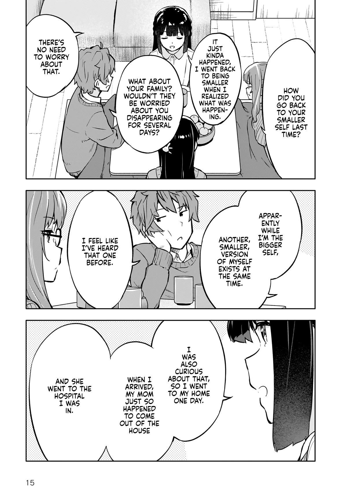 Rascal Does Not Dream of a Dreaming Girl Chapter 8 page 15 - Chapter 8