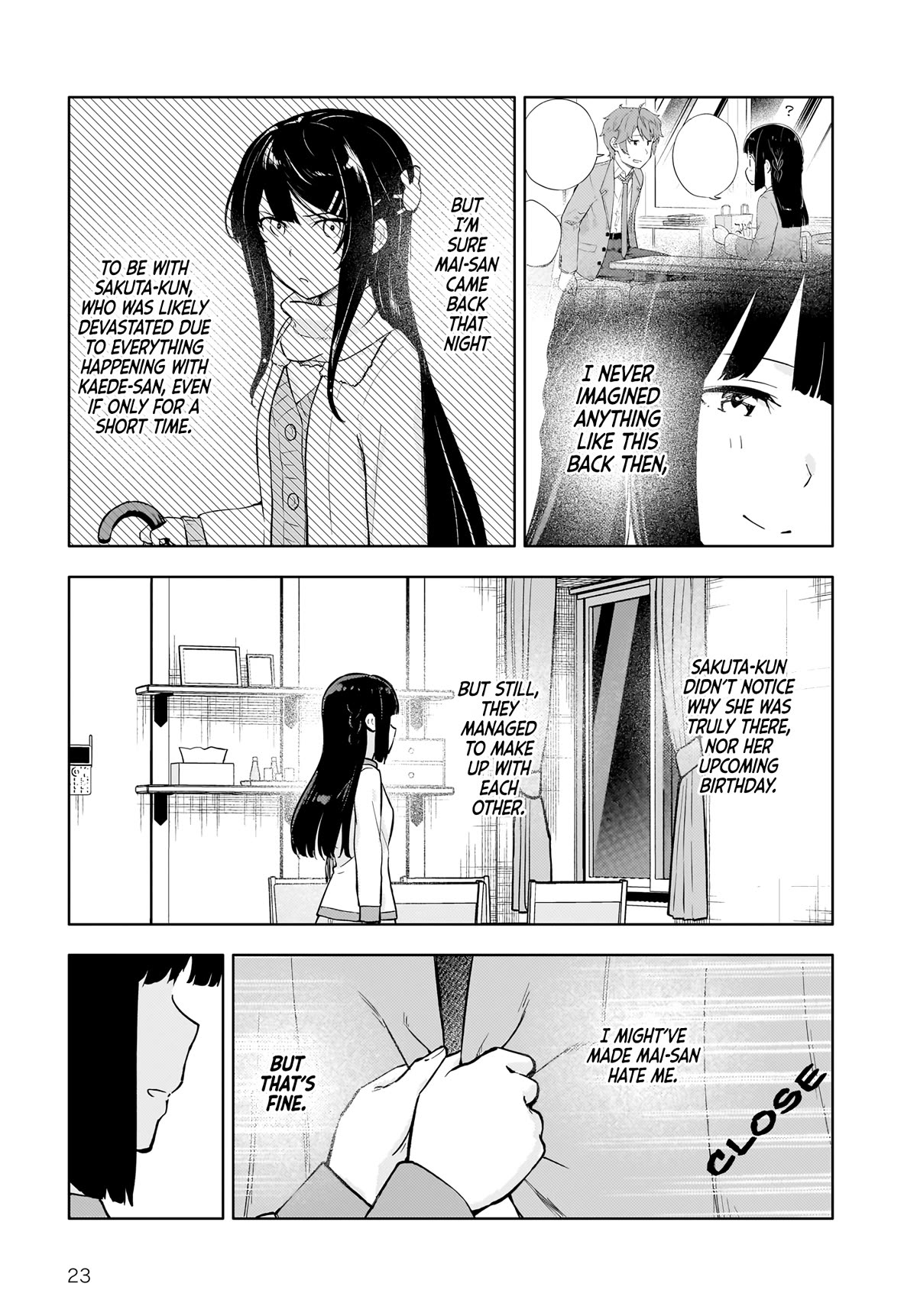 Rascal Does Not Dream of a Dreaming Girl Chapter 8 page 23 - Chapter 8